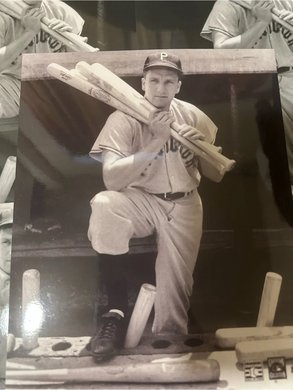 Ralph kiner Vintage Baseball Photo lot of 5 8x10s